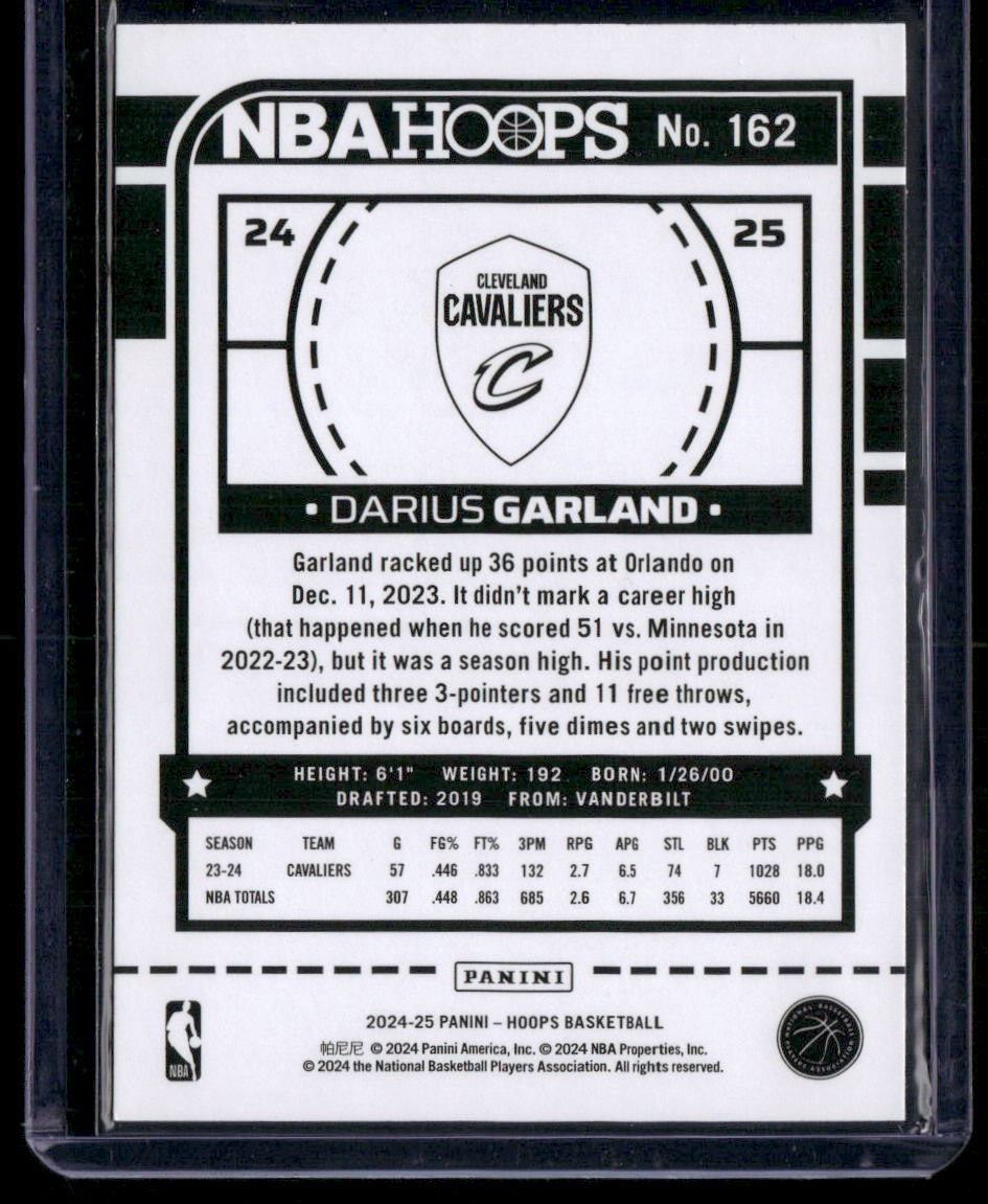 2024-25 Hoops #162 Darius Garland