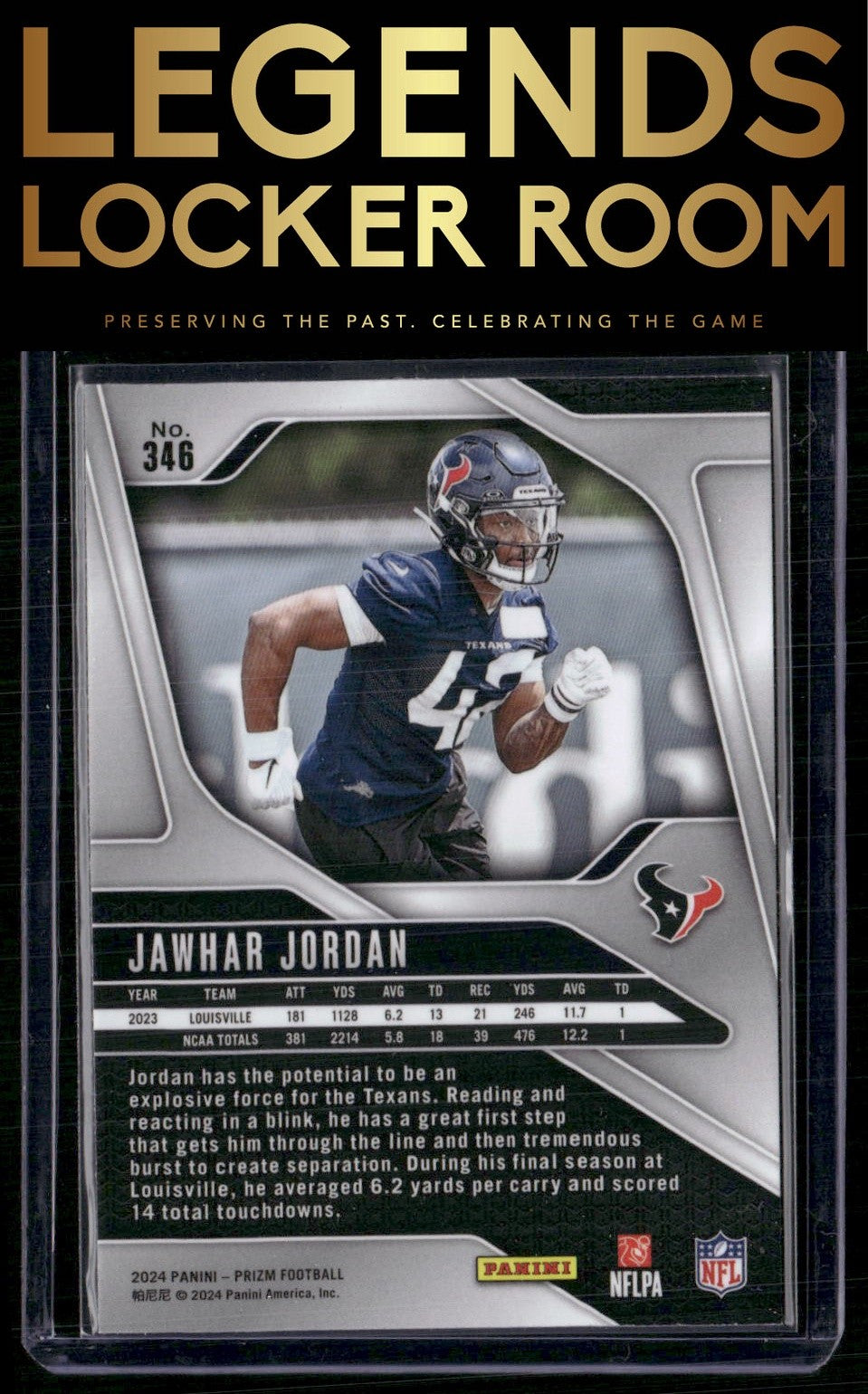 2024 Panini Prizm #346 Jawhar Jordan