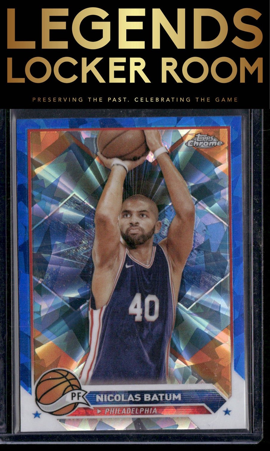 2023-24 Topps Chrome Sapphire #113 Nicolas Batum