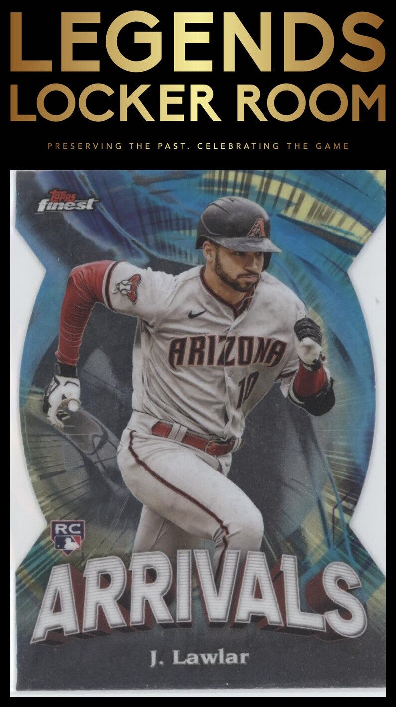 2024 Finest #A-16 Jordan Lawlar Arrivals