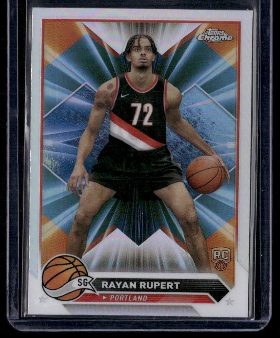 2023-24 Topps Chrome #155 Rayan Rupert Refractors
