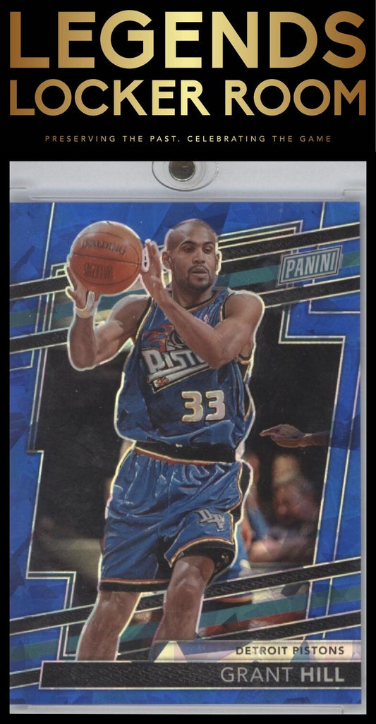 2024 Panini National Sports Convention Grant Hill Blue Sparkle #/124