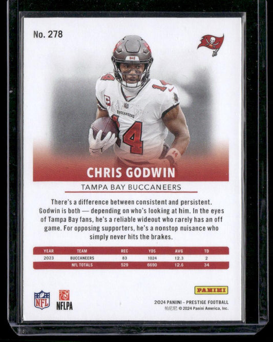 2024 Panini Prestige #278 Chris Godwin