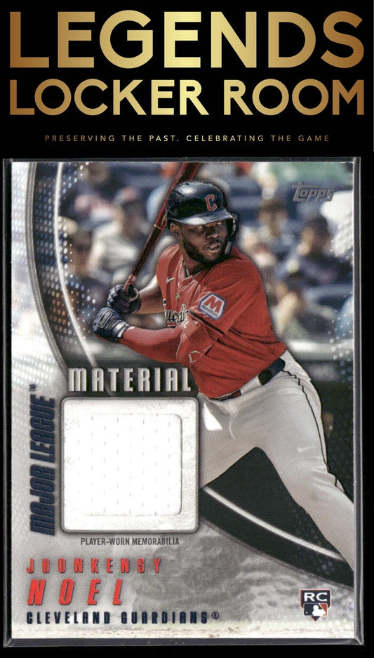 2025 Topps #MLM2-JN Jhonkensy Noel Major League Material Relics (Series Two)