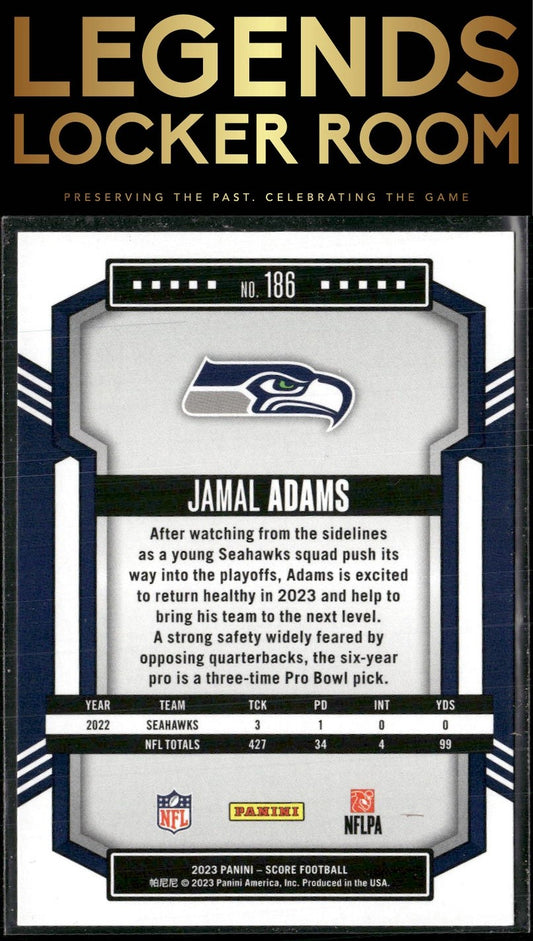 2023 Score #186 Jamal Adams