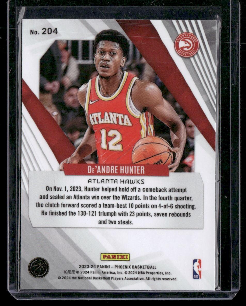 2023-24 Panini Phoenix #204 De'Andre Hunter