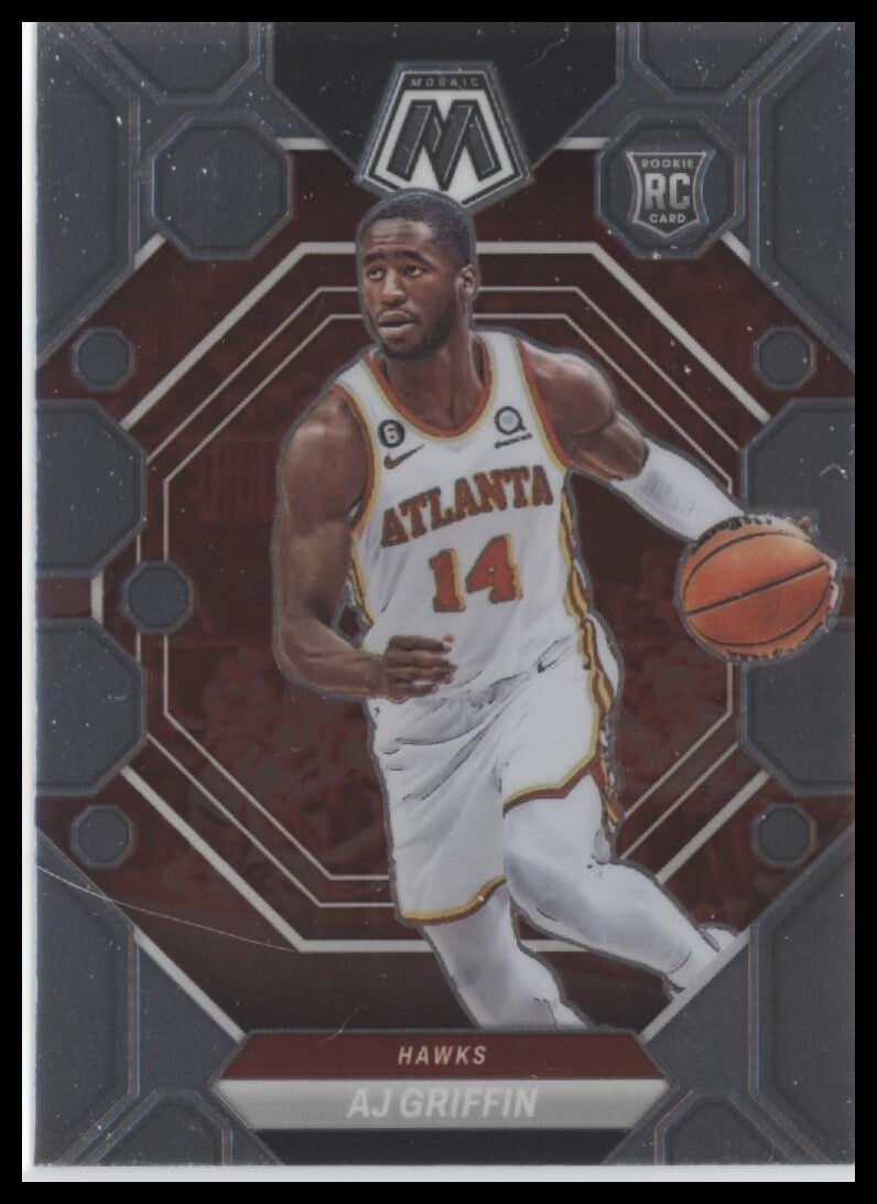 2022-23 Panini Mosaic #201 AJ Griffin