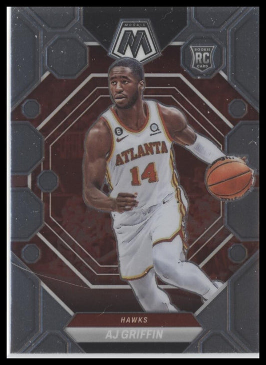 2022-23 Panini Mosaic #201 AJ Griffin