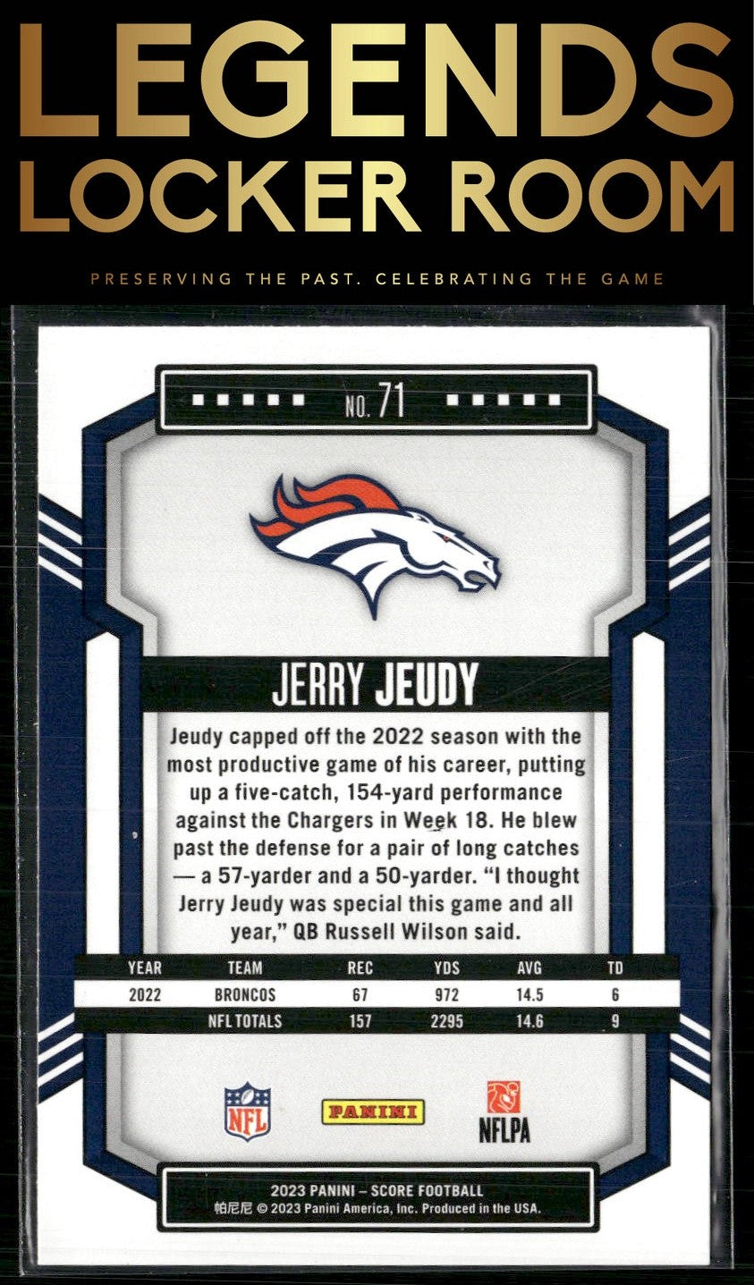 2023 Score #71 Jerry Jeudy