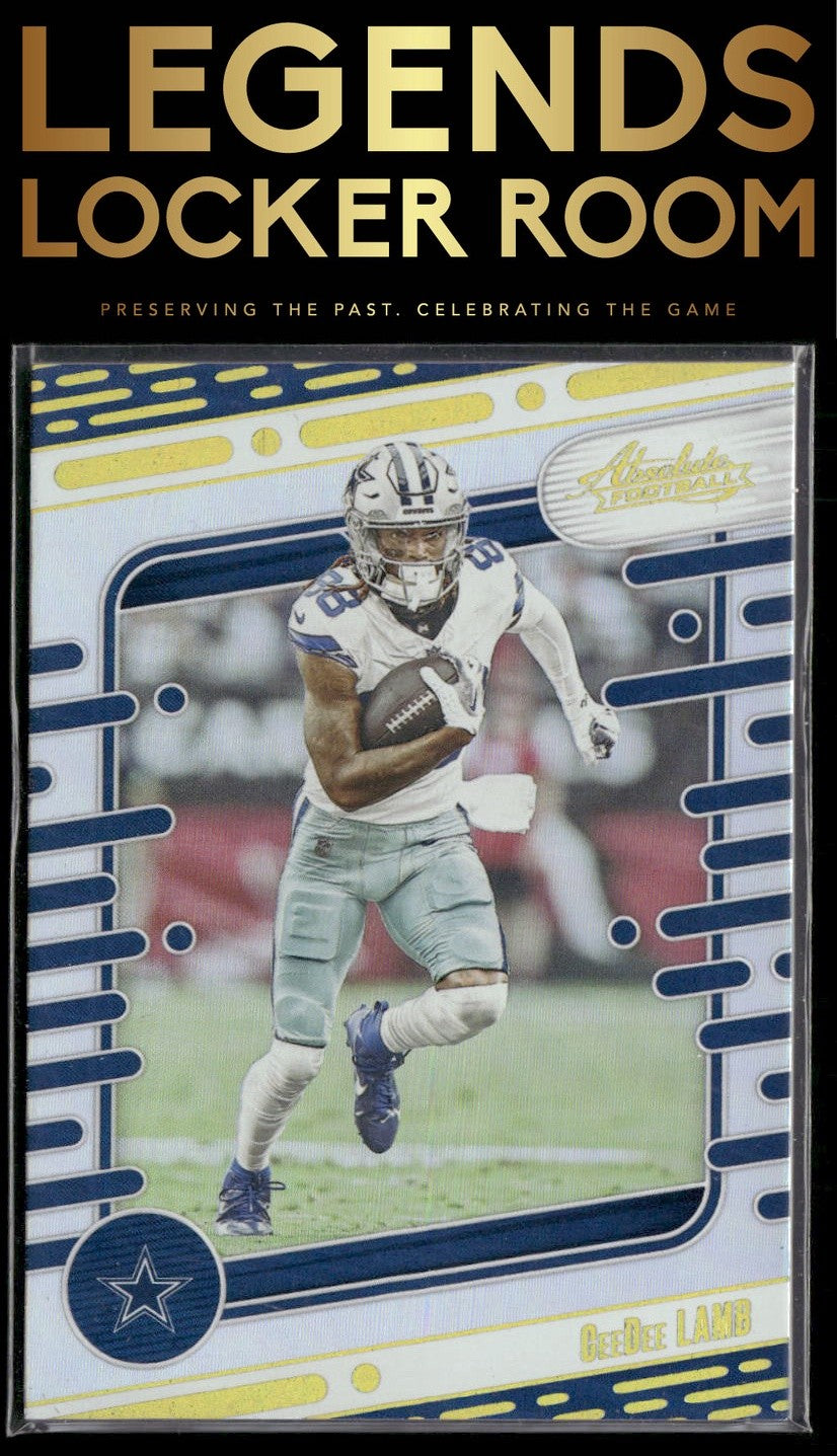 2024 Panini Absolute #27 CeeDee Lamb Yellow