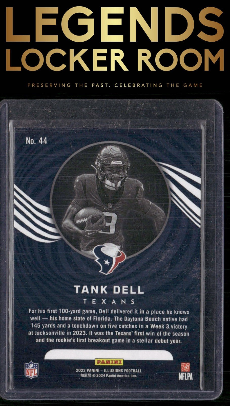 2023 Panini Illusions #44 Tank Dell
