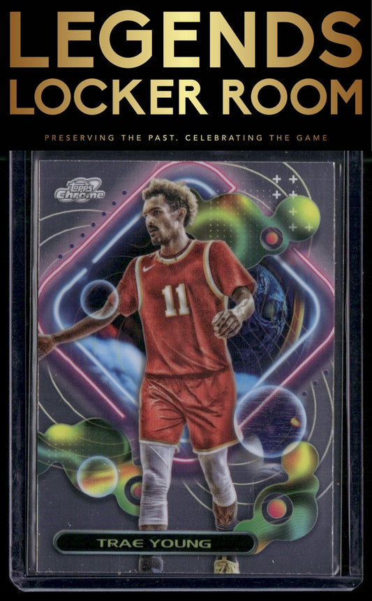 2023-24 Topps Chrome Cosmic #1 Trae Young