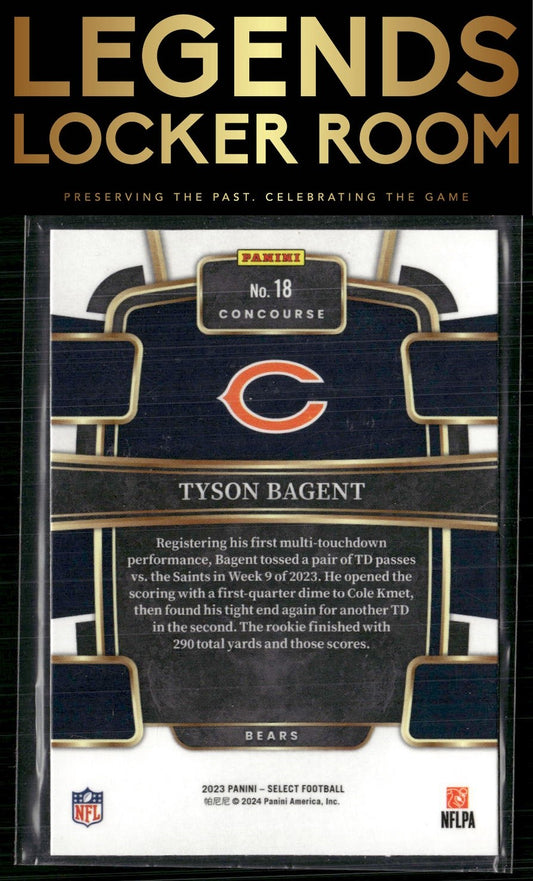 2023 Panini Select #18 Tyson Bagent