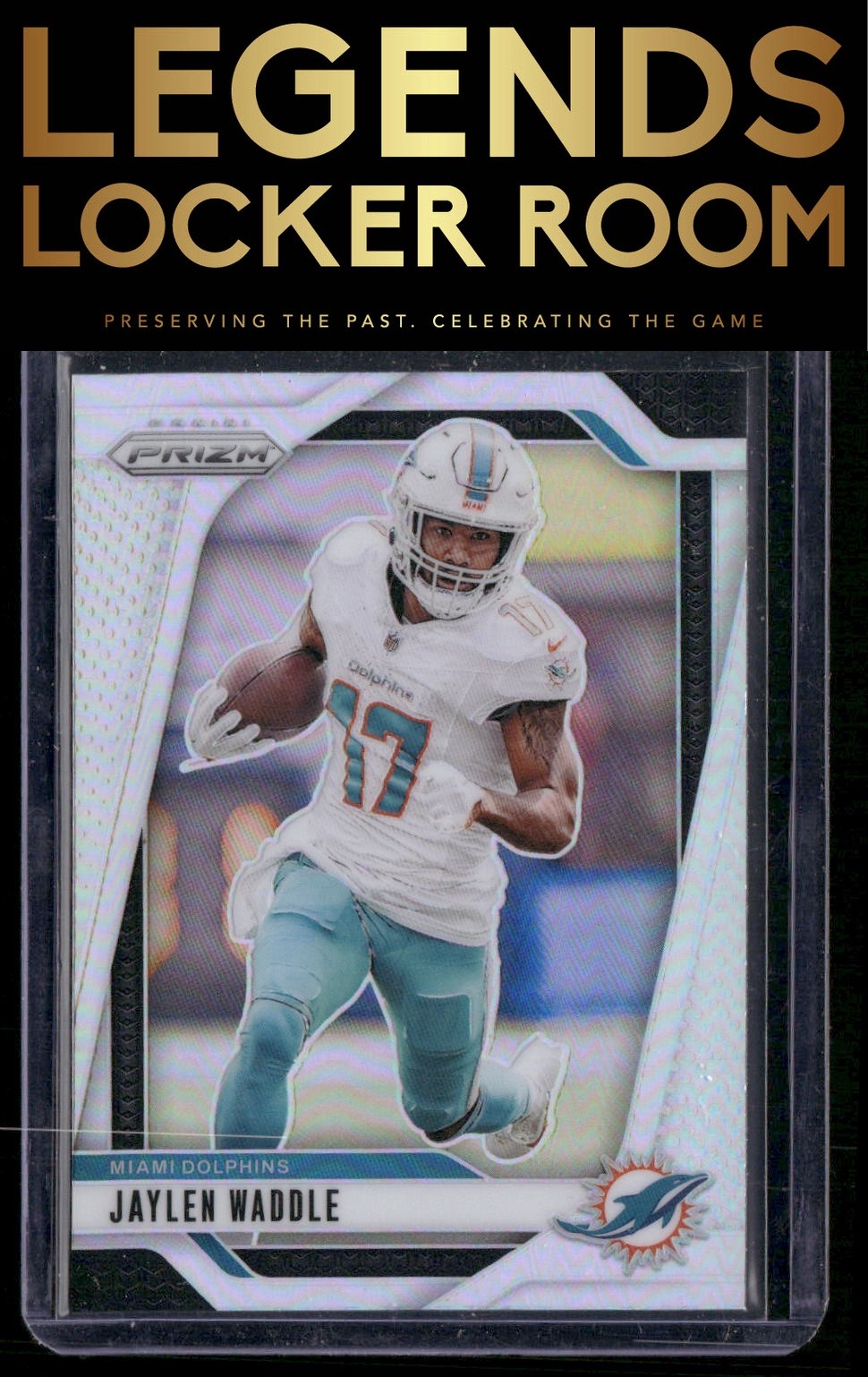 2024 Panini Prizm #178 Jaylen Waddle Silver