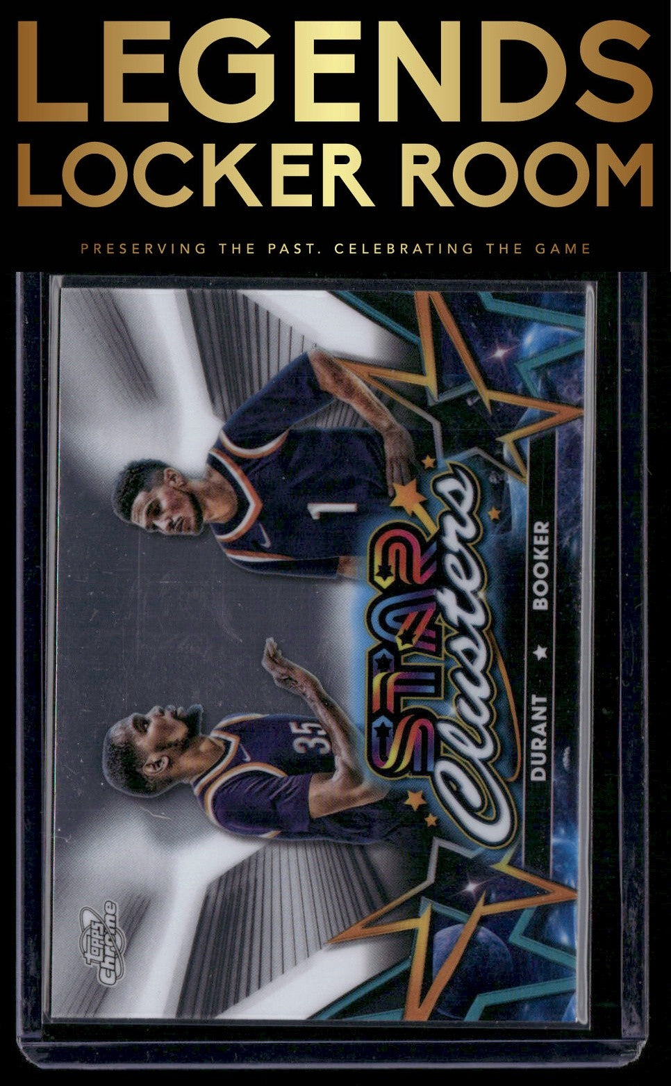 2023-24 Topps Chrome Cosmic #SC-4 Kevin Durant / Devin Booker Star Clusters
