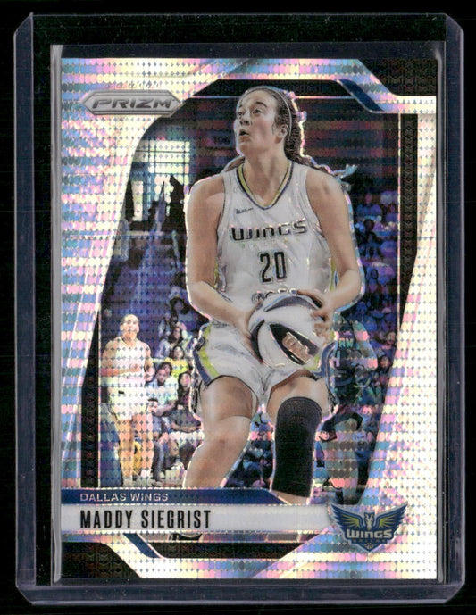 2024 Panini Prizm WNBA #94 Maddy Siegrist Pulsar Prizms #/499