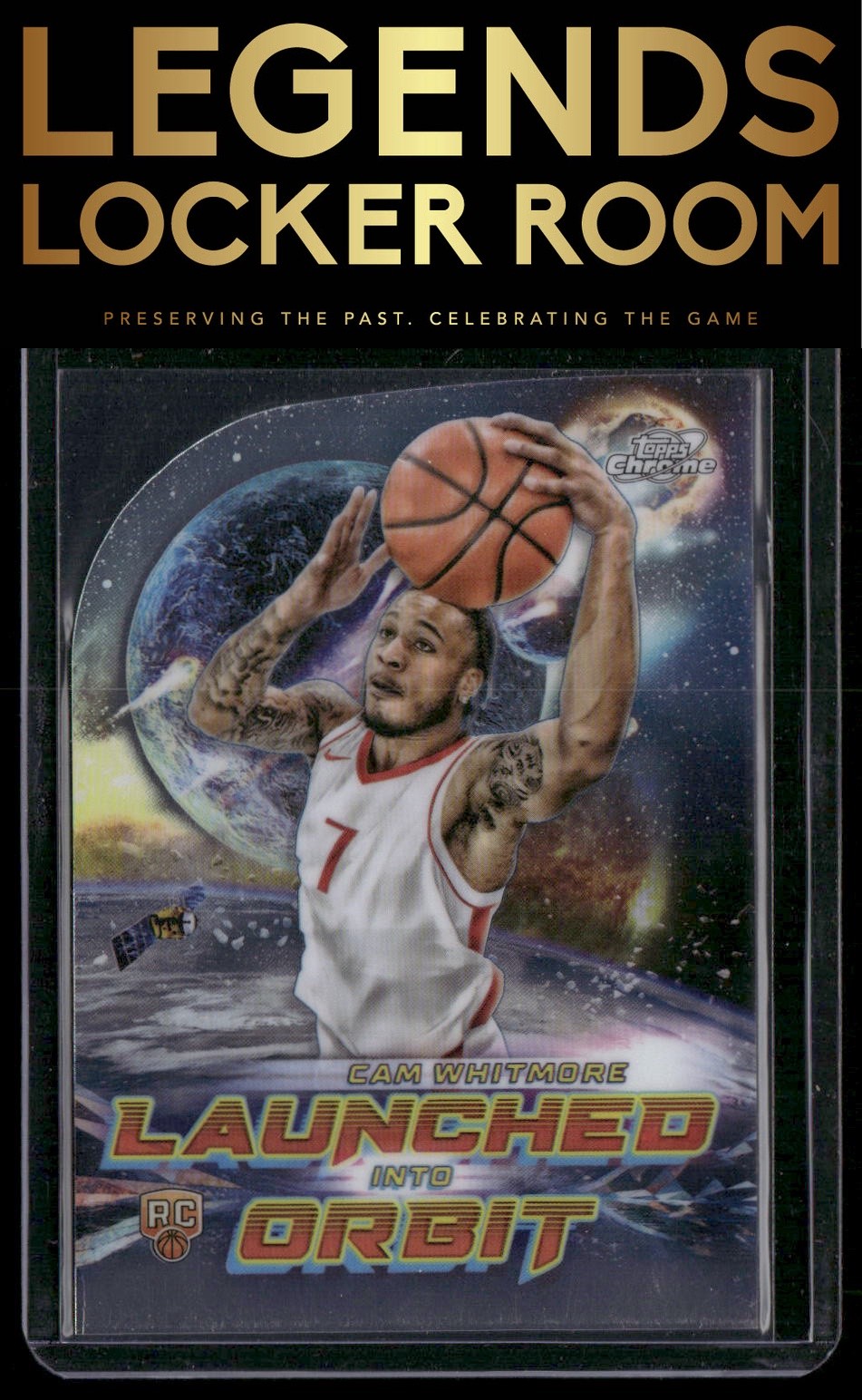 2023-24 Topps Chrome Cosmic #LIO-2 Cam Whitmore Launched Into Orbit