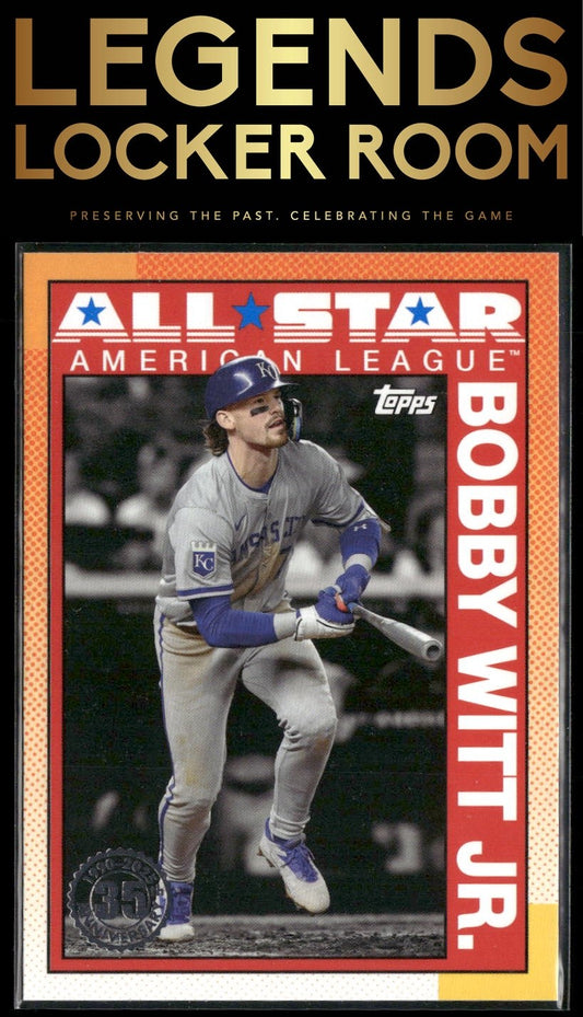 2025 Topps Bobby Witt Jr. 1990 Topps Baseball 35th Anniversary All-Stars