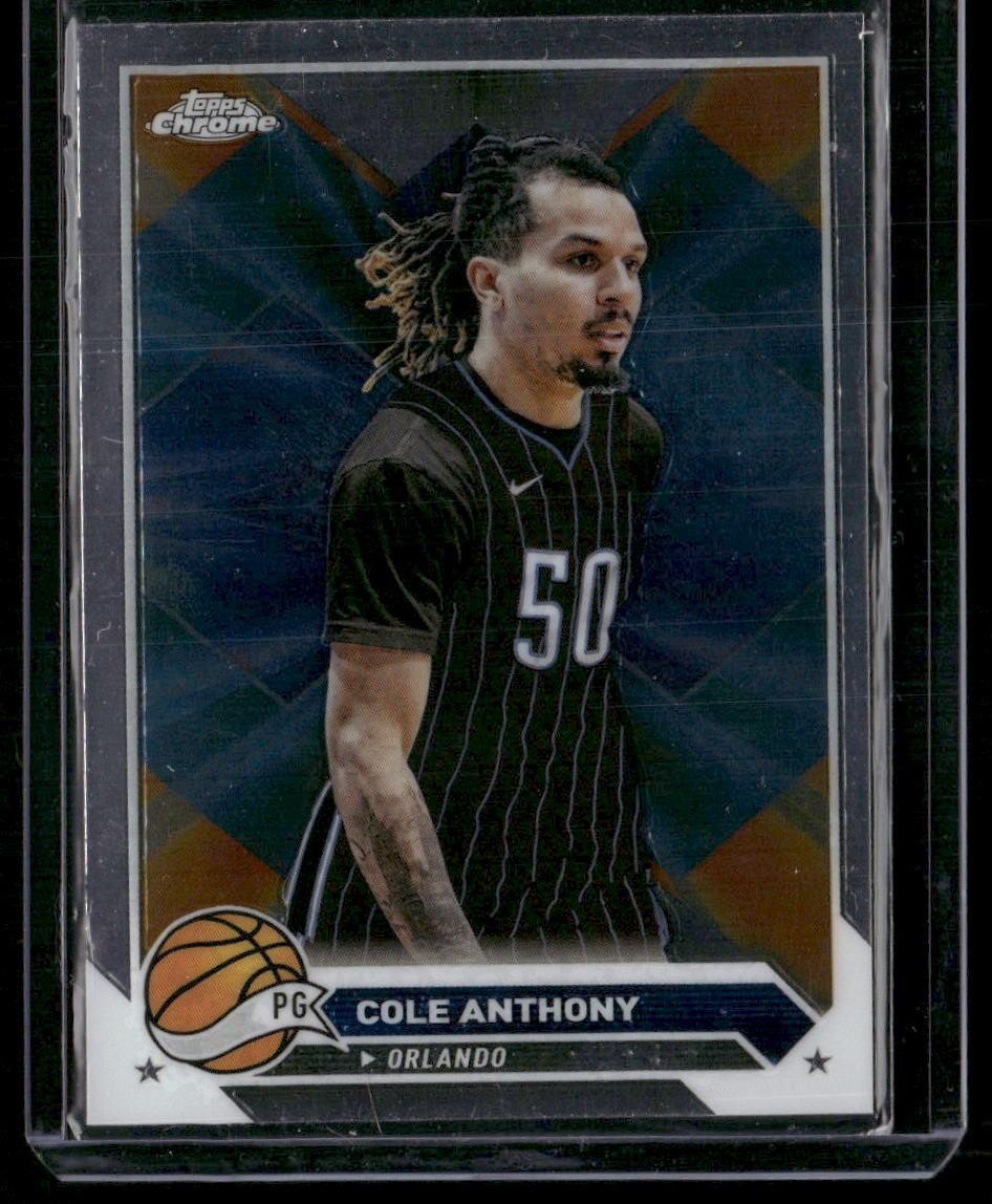 2023-24 Topps Chrome #62 Cole Anthony