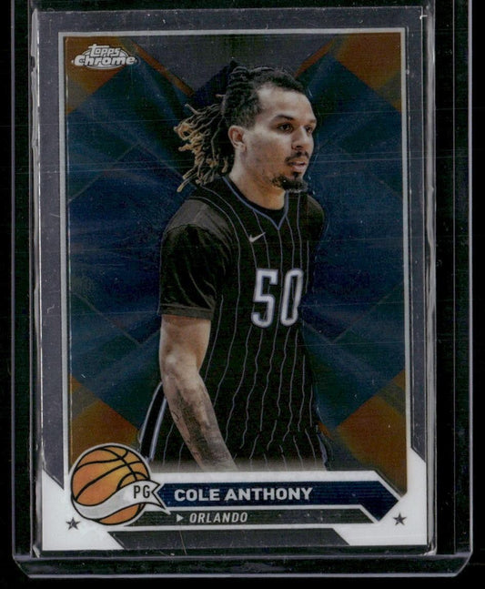 2023-24 Topps Chrome #62 Cole Anthony