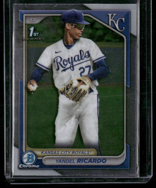 2024 Bowman Chrome #BCP-177 Yandel Ricardo Prospects