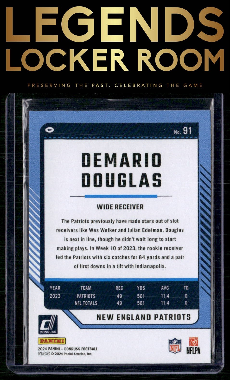 2024 Donruss #91 Demario Douglas