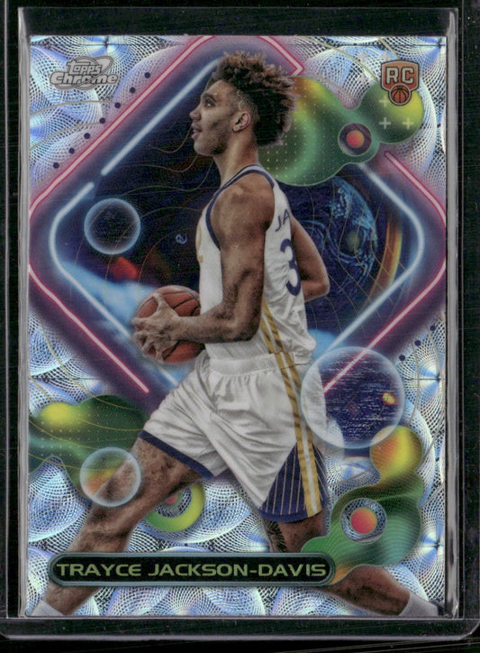 2023-24 Topps Chrome Cosmic #196 Trayce Jackson-Davis Nucleus Refractors