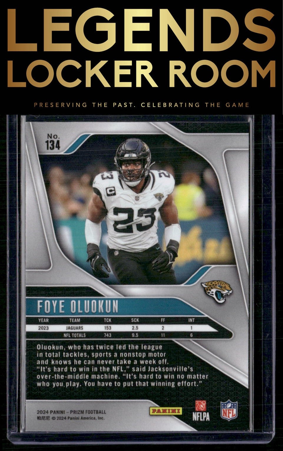 2024 Panini Prizm #134 Foye Oluokun