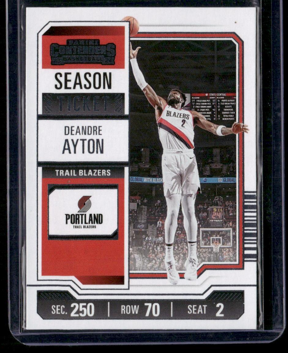 2023-24 Panini Contenders #89 Deandre Ayton