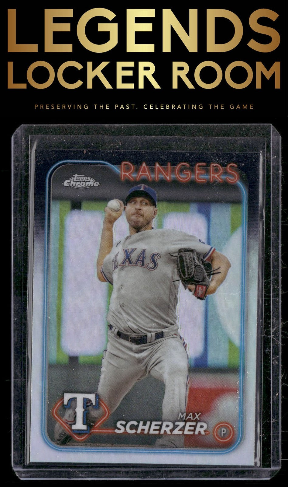 2024 Topps Chrome #37 Max Scherzer Refractors