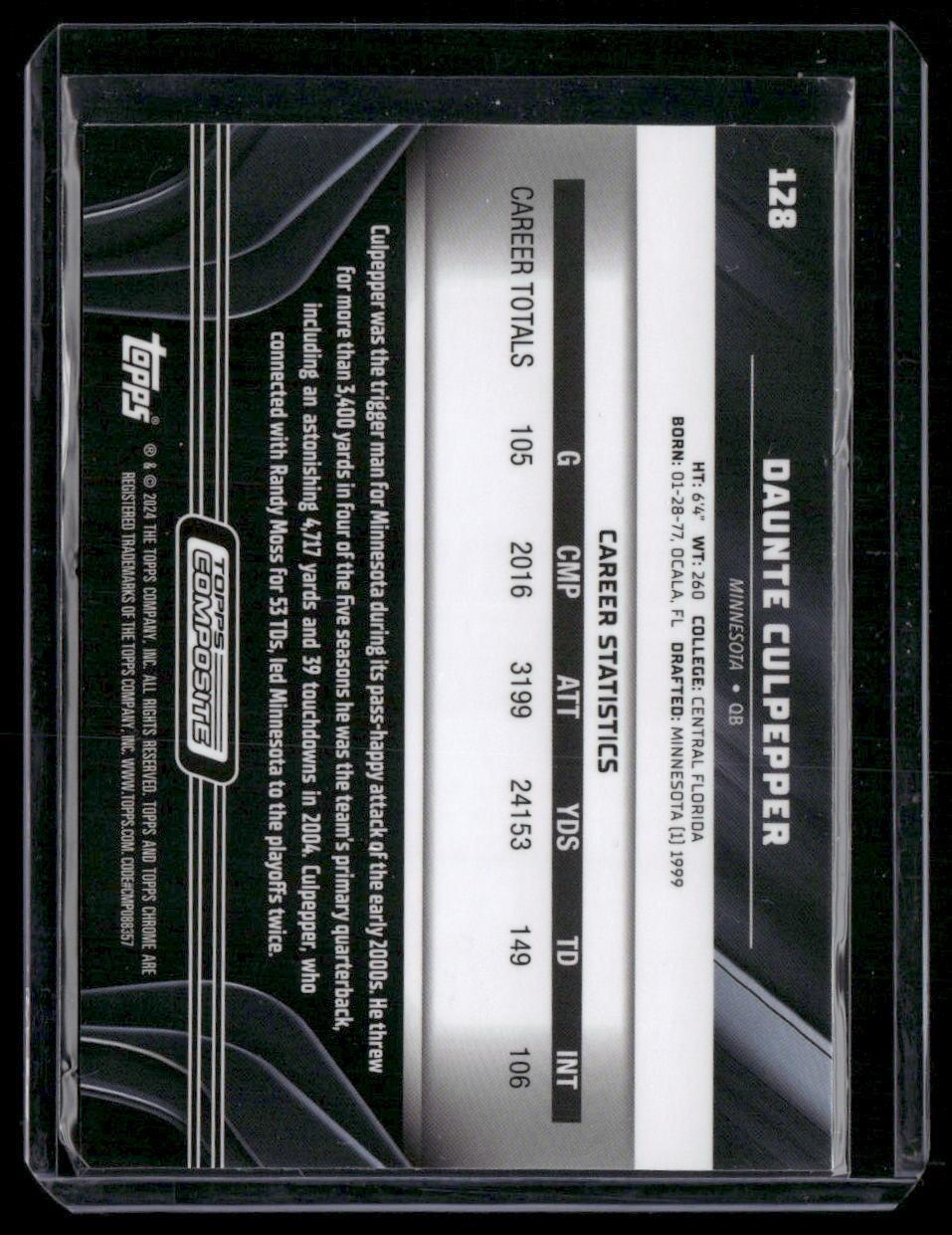 2023 Topps Composite #128 Daunte Culpepper