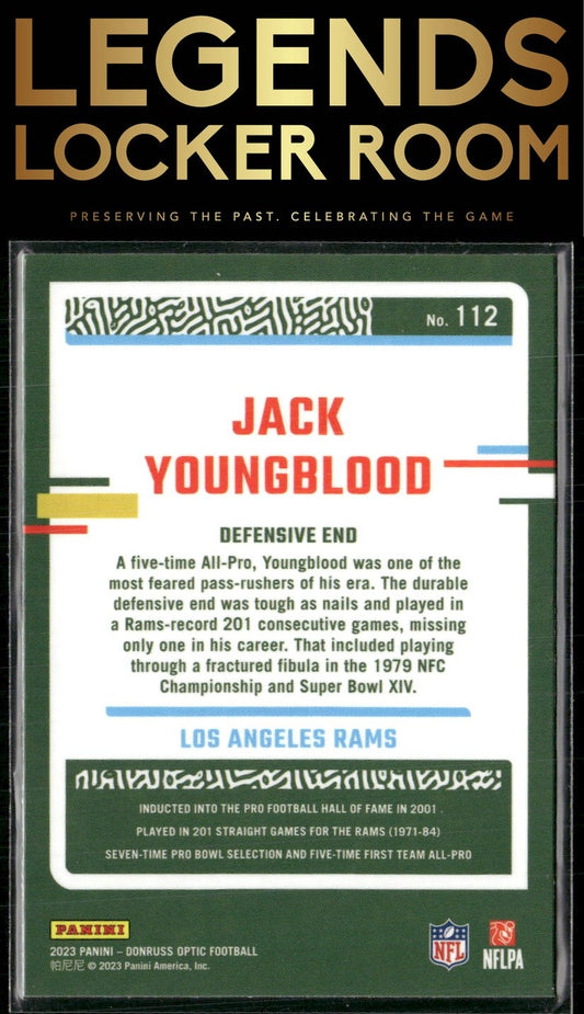 2023 Donruss Optic #112 Jack Youngblood