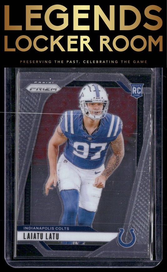 2024 Panini Prizm #366 Laiatu Latu