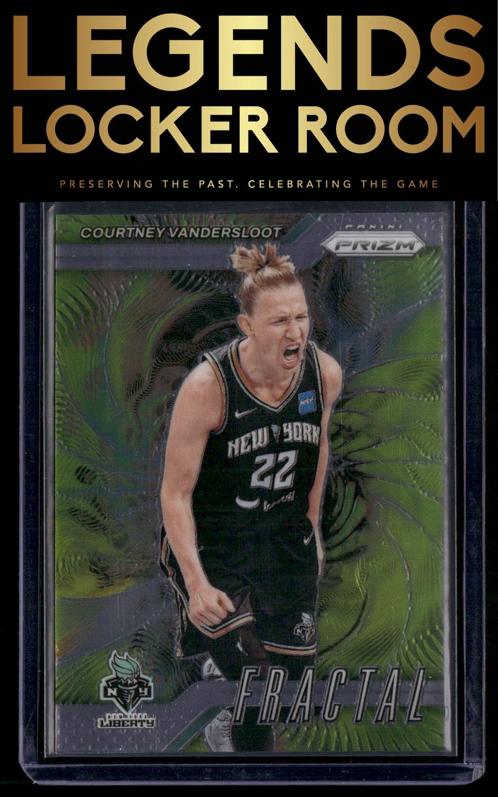 2024 Panini Prizm WNBA #8 Courtney Vandersloot Fractal