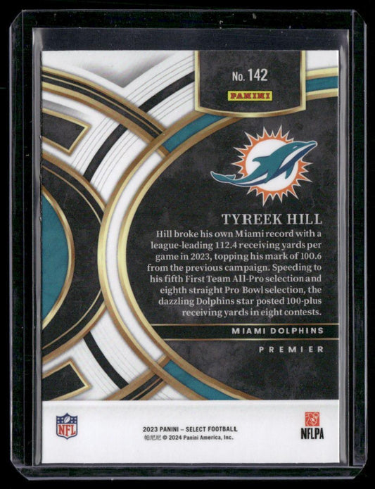 2023 Panini Select #142 Tyreek Hill