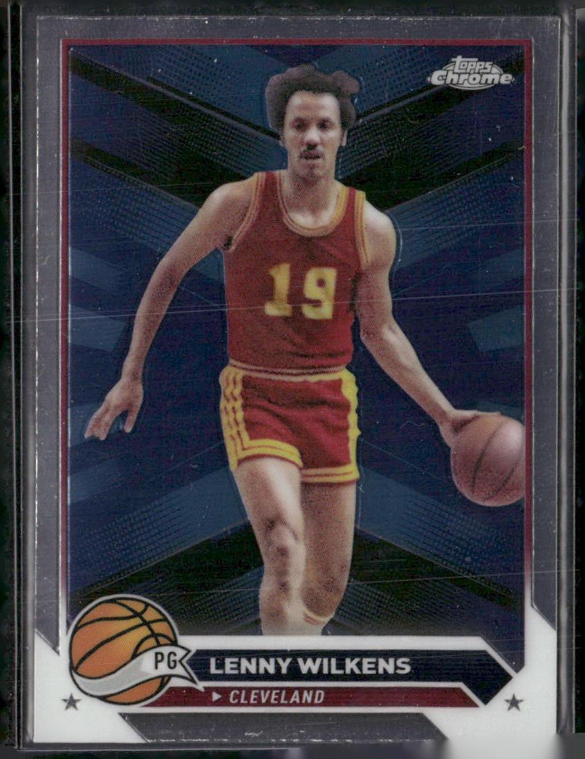 2023-24 Topps Chrome #25 Lenny Wilkens