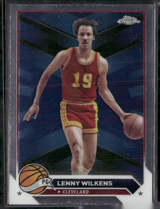2023-24 Topps Chrome #25 Lenny Wilkens