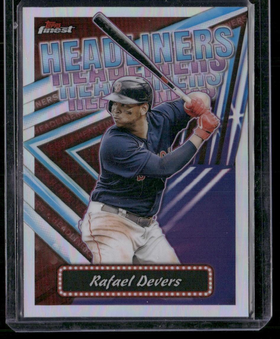2023 Finest #FH-8 Rafael Devers Headliners