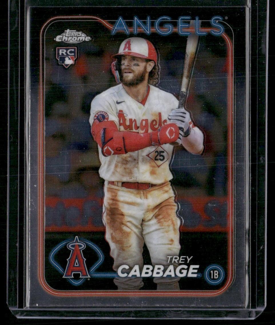 2024 Topps Chrome #226 Trey Cabbage