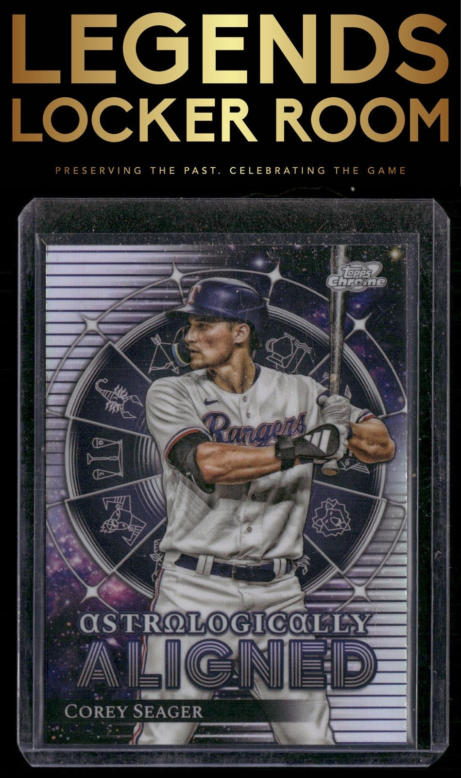 2024 Topps Chrome Cosmic #AA-14 Corey Seager Astrologically Aligned