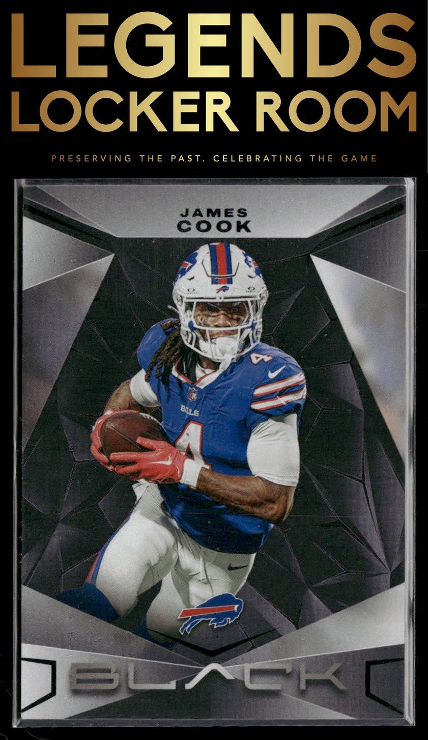 2024 Panini Black #12 James Cook
