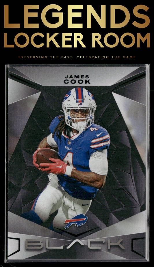 2024 Panini Black #12 James Cook