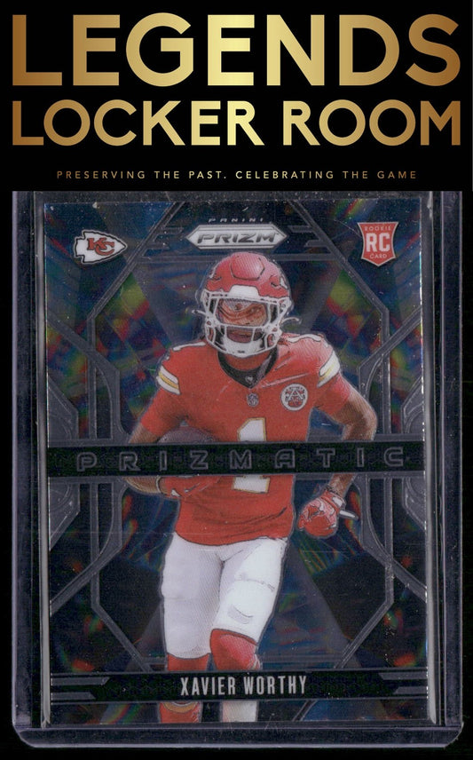 2024 Panini Prizm #14 Xavier Worthy Prizmatic