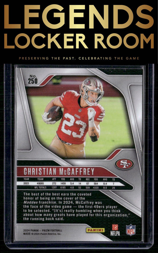2024 Panini Prizm #250 Christian McCaffrey