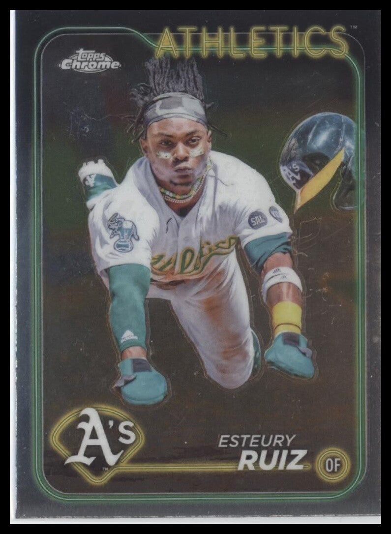 2024 Topps Chrome #241 Esteury Ruiz