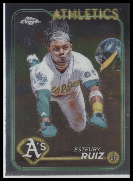 2024 Topps Chrome #241 Esteury Ruiz