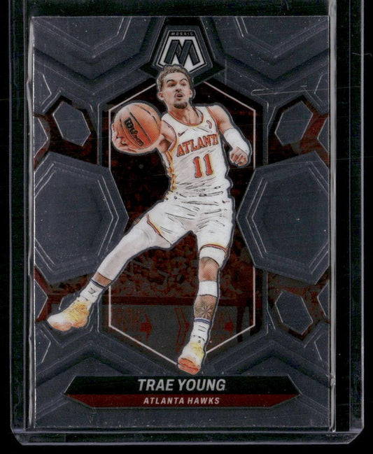2023-24 Panini Mosaic #107 Trae Young