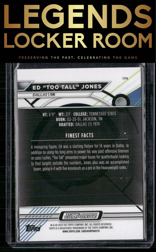 2023 Topps Composite #174 Ed "Too Tall" Jones