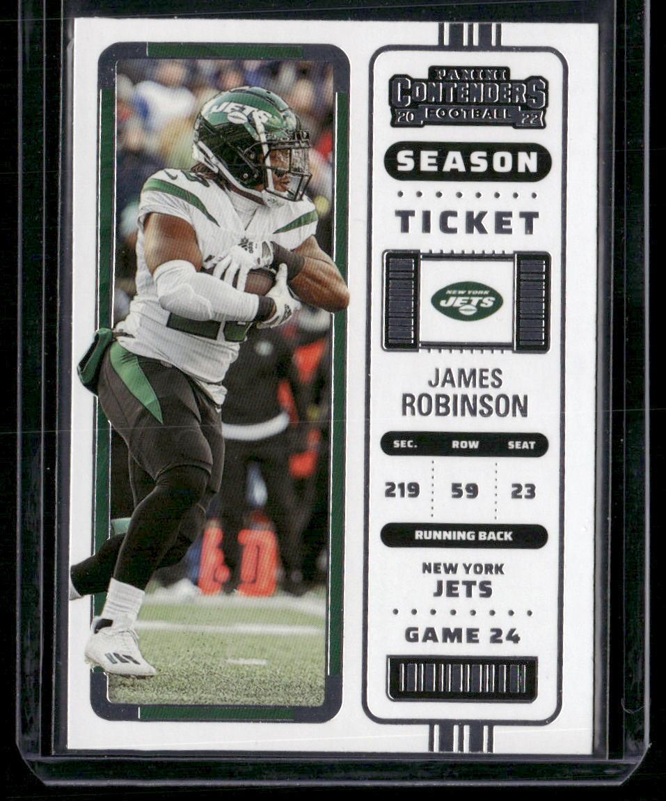 2022 Panini Contenders #53 James Robinson