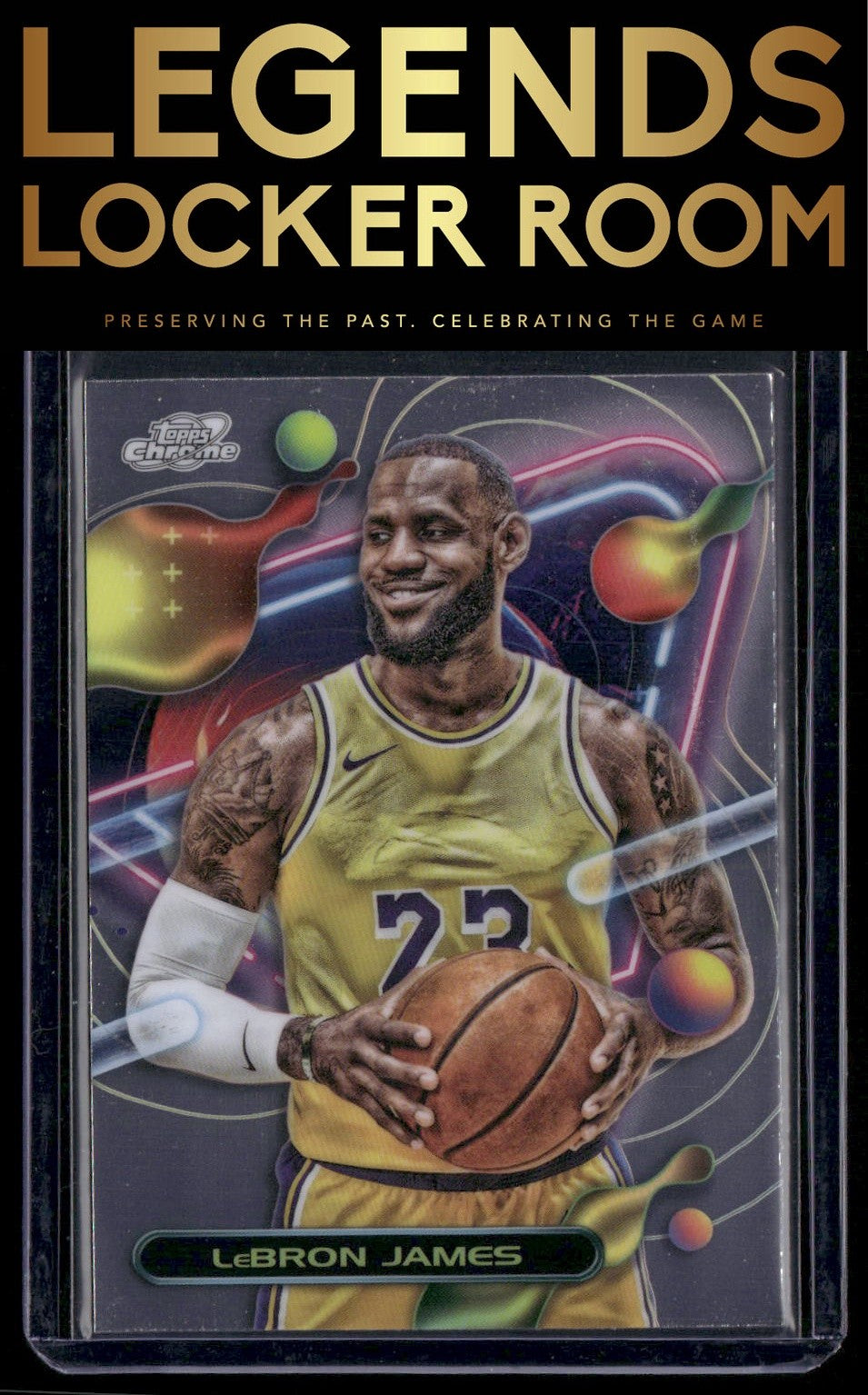 2023-24 Topps Chrome Cosmic #59 LeBron James